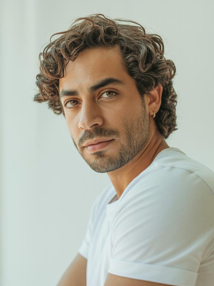 AI fashion model Kai - diverse virtual model for product photography